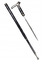 Трость с клинком из дамасской стали